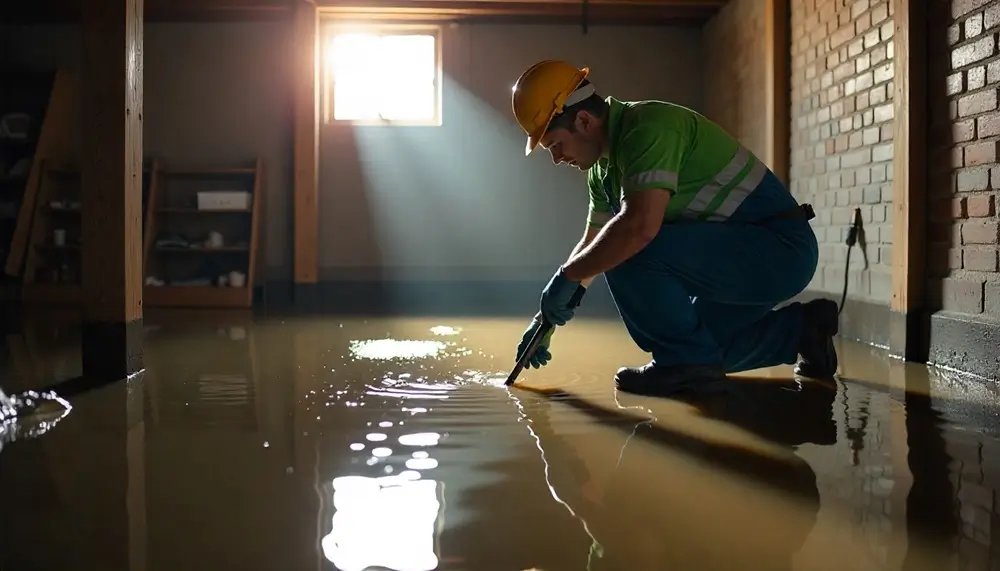 Professional water damage restoration services in Comanche, TX